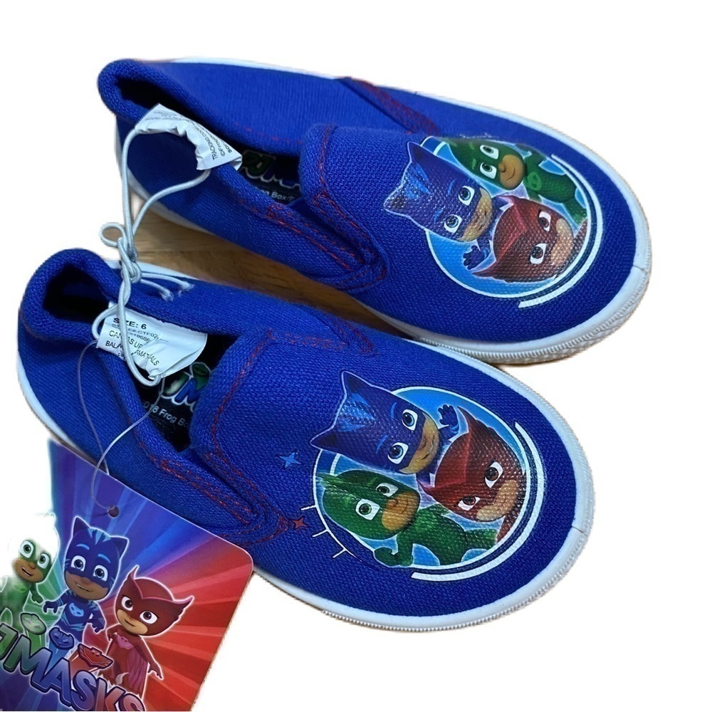 PJ Masks Shoes Sneakers NWT Sz 6 Baby Toddler Blue Nickelodeon